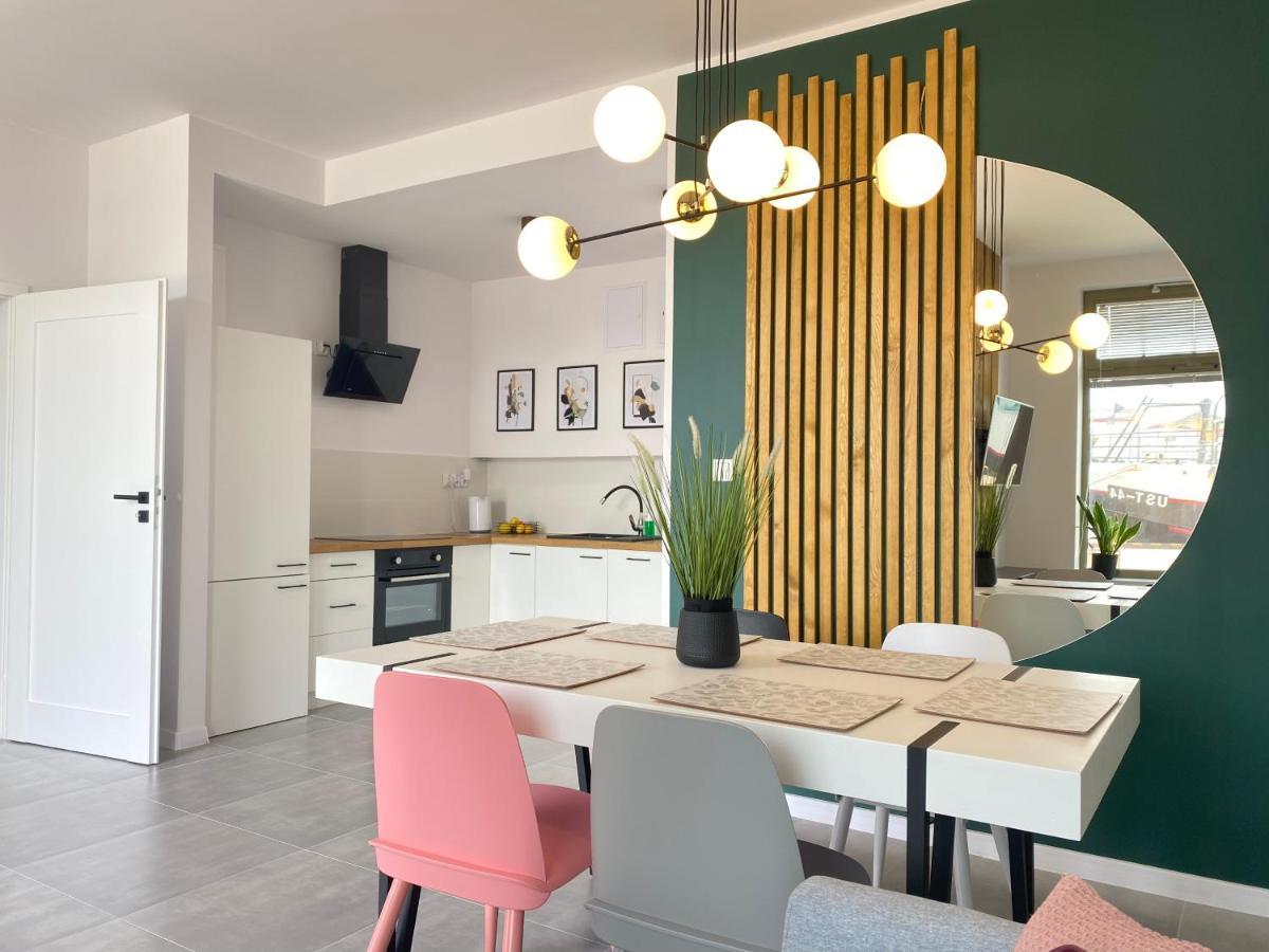 Apartamenty Baltyckie - Bulwar Portowy - Widok Na Port, Centrum, Najlepsza Lokalizacja W Ustce Ustka Ngoại thất bức ảnh