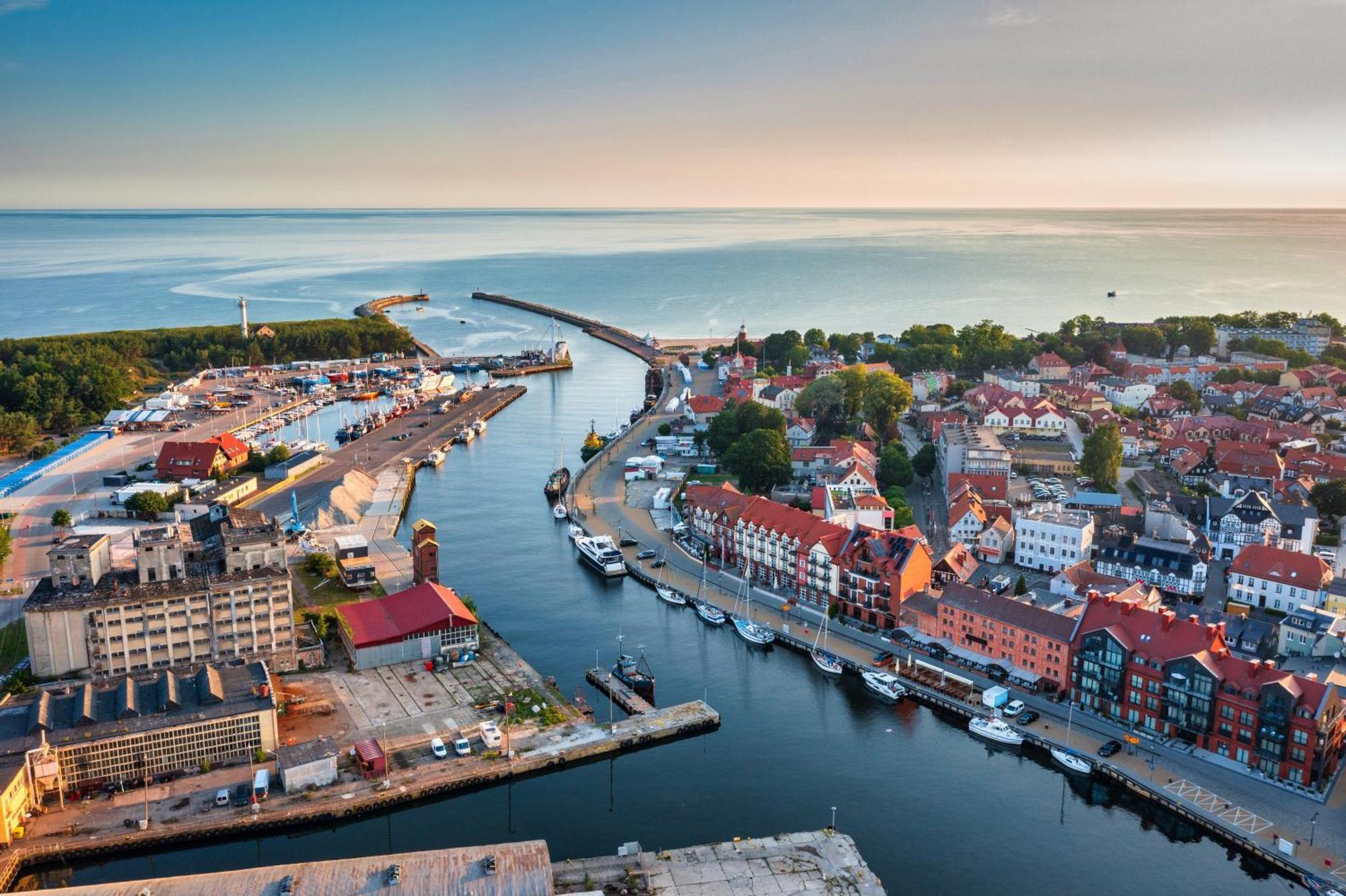 Apartamenty Baltyckie - Bulwar Portowy - Widok Na Port, Centrum, Najlepsza Lokalizacja W Ustce Ustka Ngoại thất bức ảnh