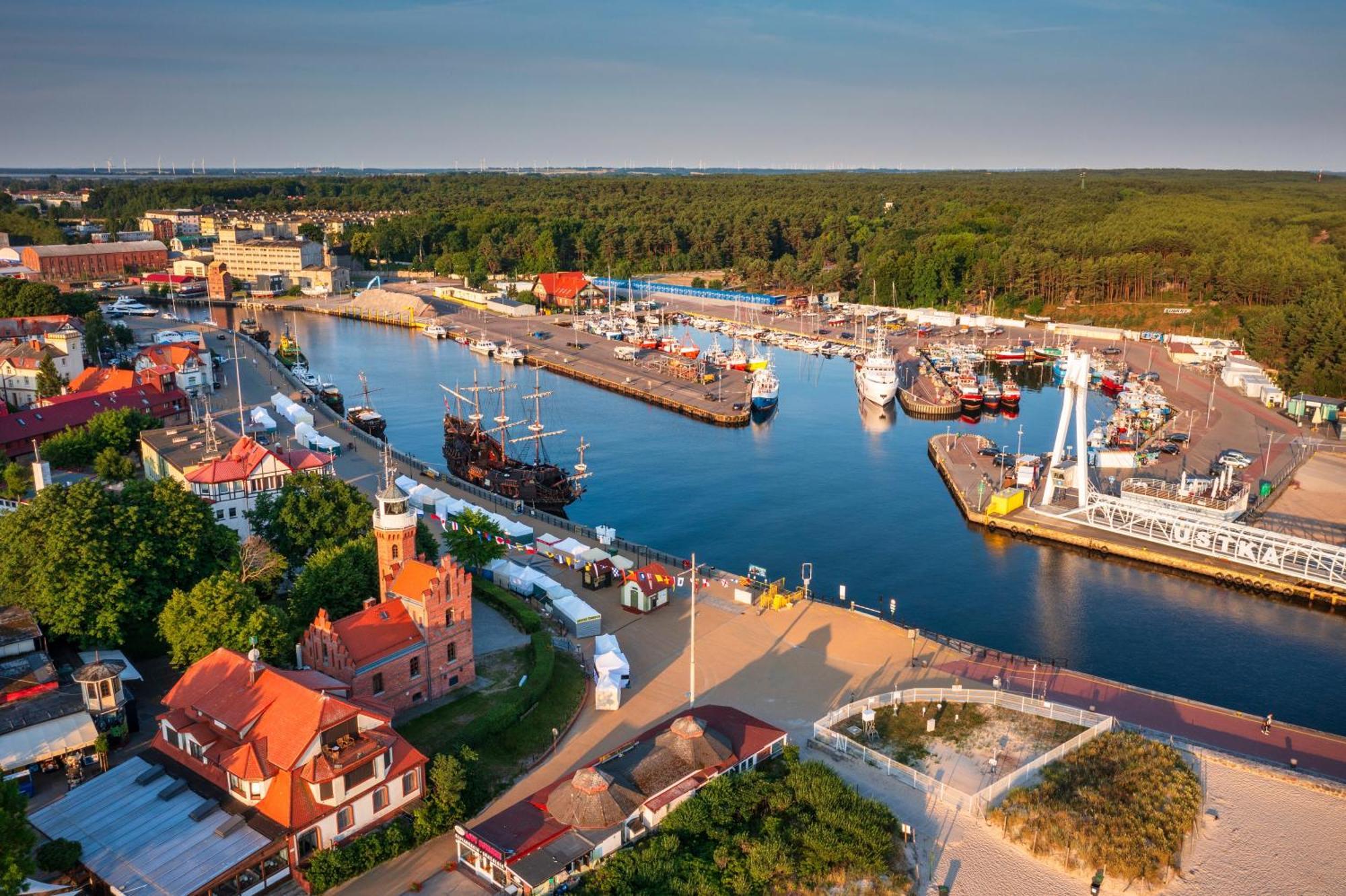 Apartamenty Baltyckie - Bulwar Portowy - Widok Na Port, Centrum, Najlepsza Lokalizacja W Ustce Ustka Ngoại thất bức ảnh