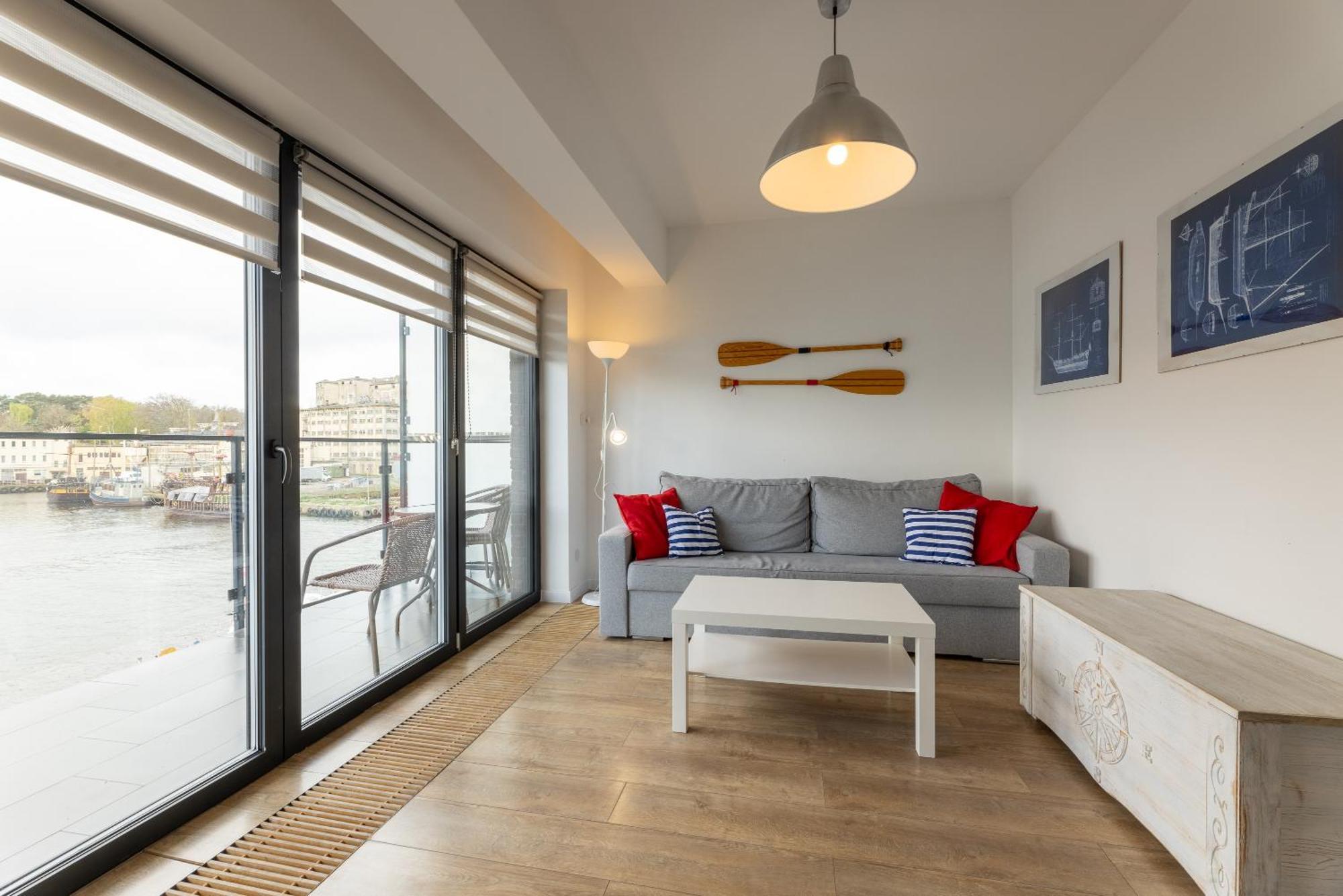 Apartamenty Baltyckie - Bulwar Portowy - Widok Na Port, Centrum, Najlepsza Lokalizacja W Ustce Ustka Ngoại thất bức ảnh